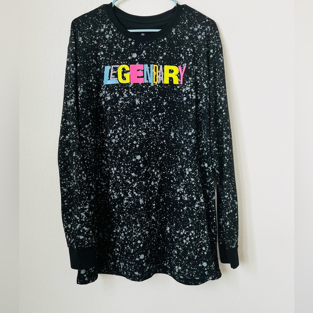 Launder Legendary splashed XL mens long sleeve shirt
